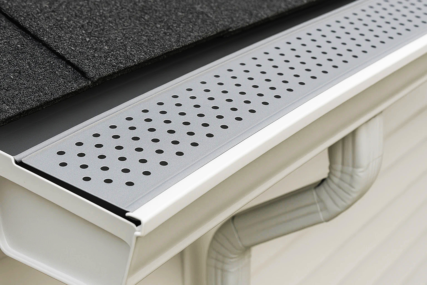 Close up of Alu-Rex Gutter Guard